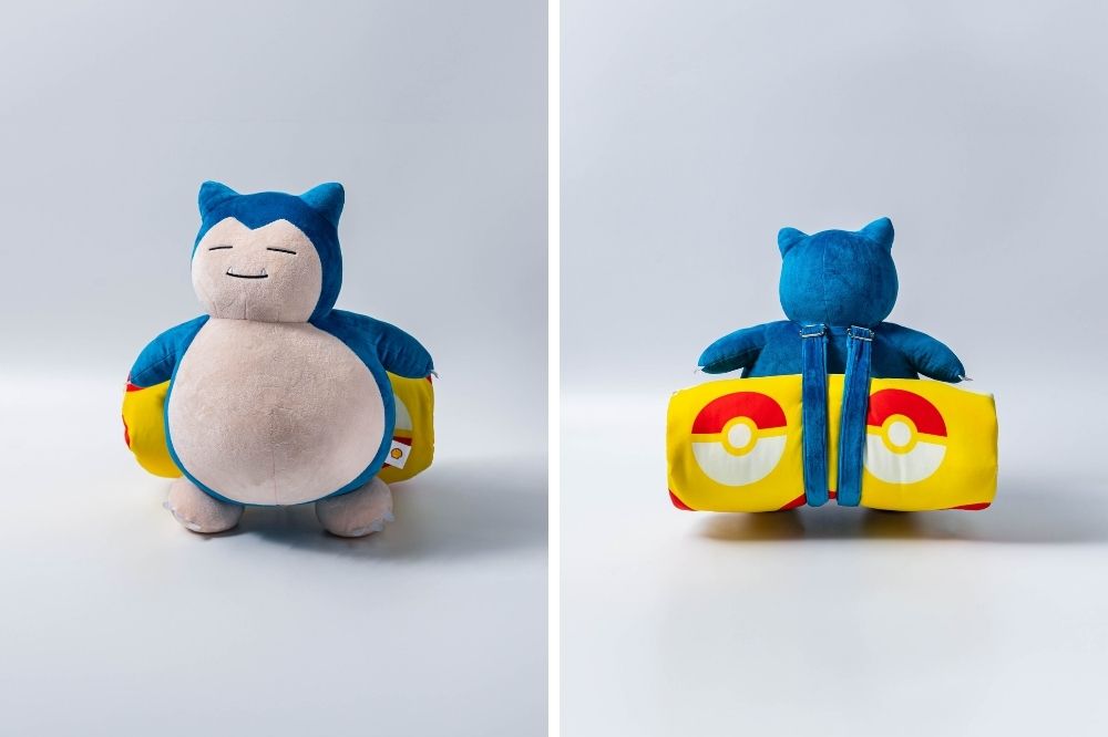 Snorlax XL Blanket & Plushie Bag