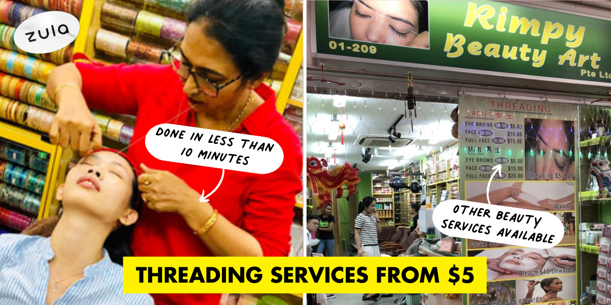 This Beauty Salon Provides Threading Services From $5 So You Can Have Clean Brows ASAP