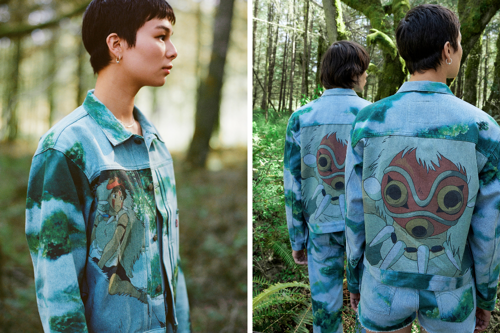 Levi's x Princess Mononoke Collection Has Retro Denim Overalls