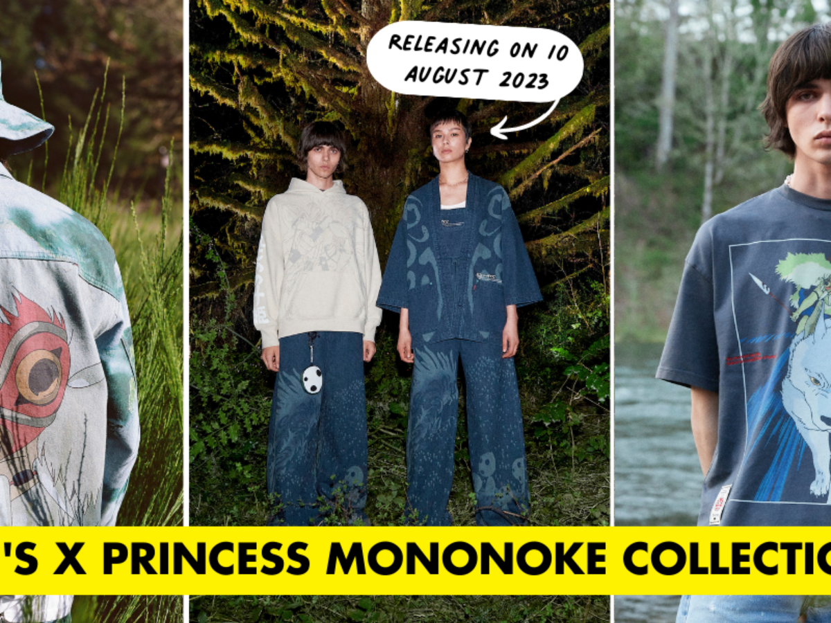 Levi's x Princess Mononoke Collection Has Retro Denim Overalls