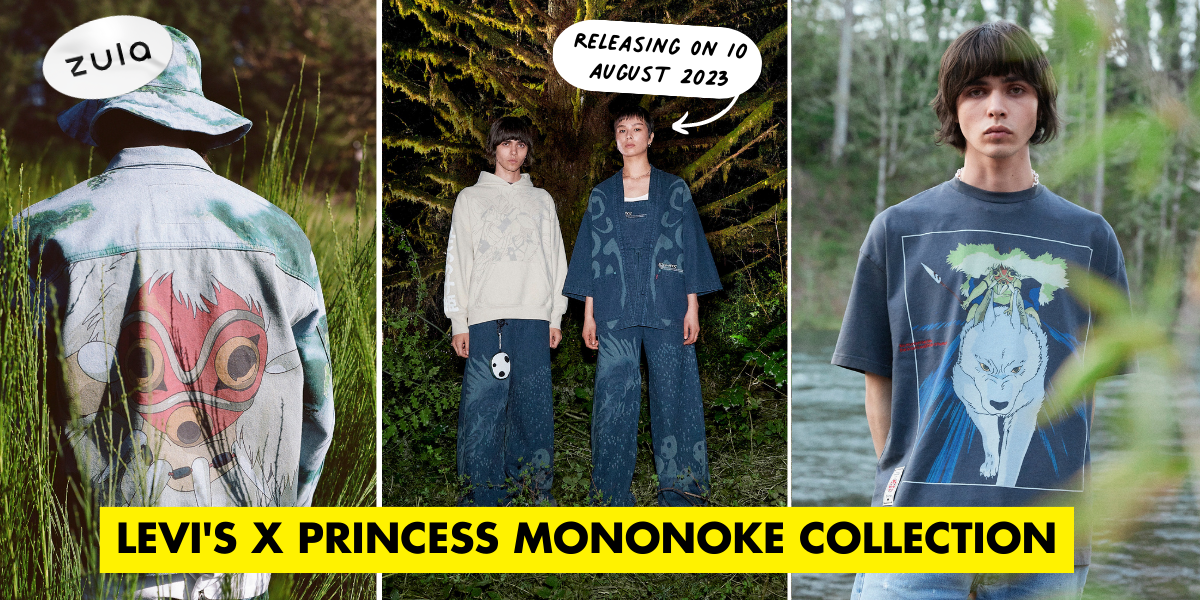 Levi's x Princess Mononoke Collection Has Retro Denim Overalls