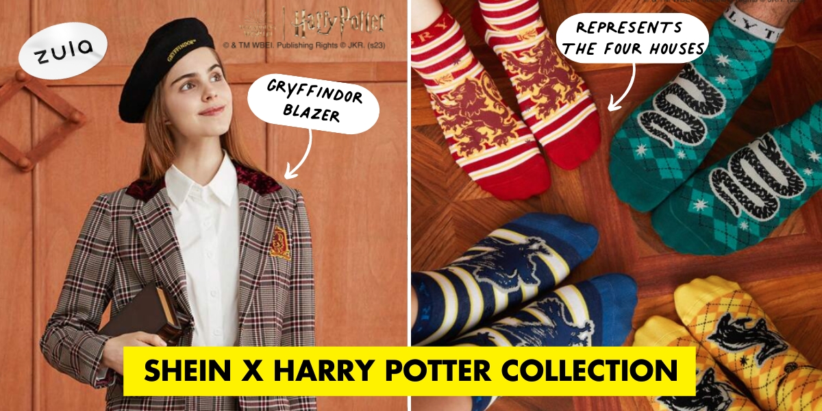 This SHEIN x Harry Potter Collection Has Sirius-ly Cute Items So You Can Rep Your Favourite House
