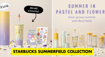 Starbucks Singapore’s New Summerfield Collection Has Floral-Themed Drinkware & A Picnic Mat For Outdoor Dates