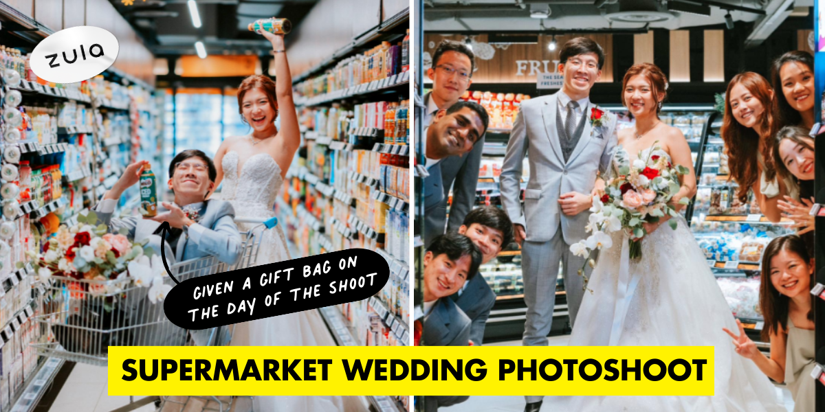 I Had My Wedding Photoshoot At Fairprice Supermarket & Here’s Why I Chose To Break Conventions