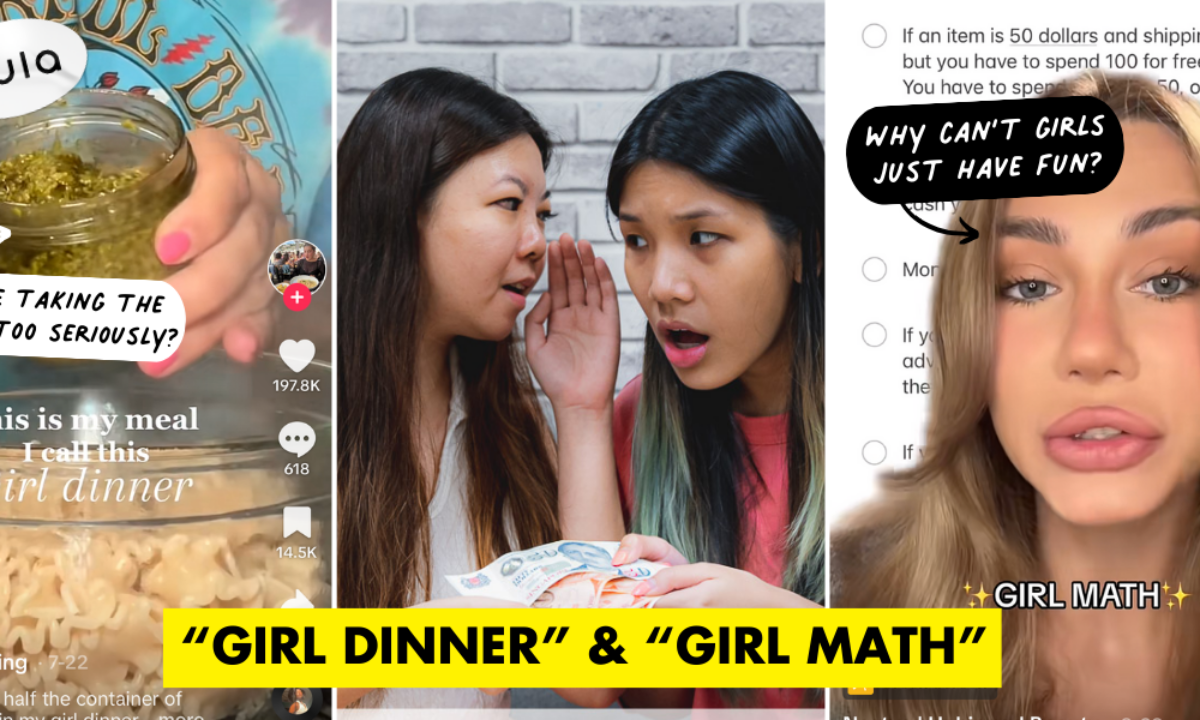 Girl dinner, girl maths, girl…what's next?! 🤨 Girl Math is here!, The  Fitting Room posted on the topic