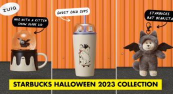 Starbucks’ Halloween 2023 Collection Has Ghost Cold Cups & Black Cat Mugs To Welcome The Spooky Season