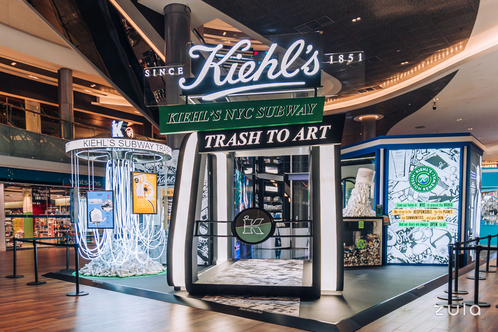 kiehl's trash to art