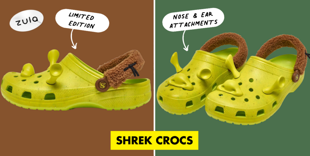 Ogre / Shrek ear charm - jibbitz for crocs