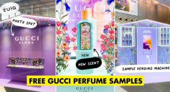 You Can Now Redeem Free Gucci Beauty Flora Perfume Samples At Raffles City Until 1 Oct 2023