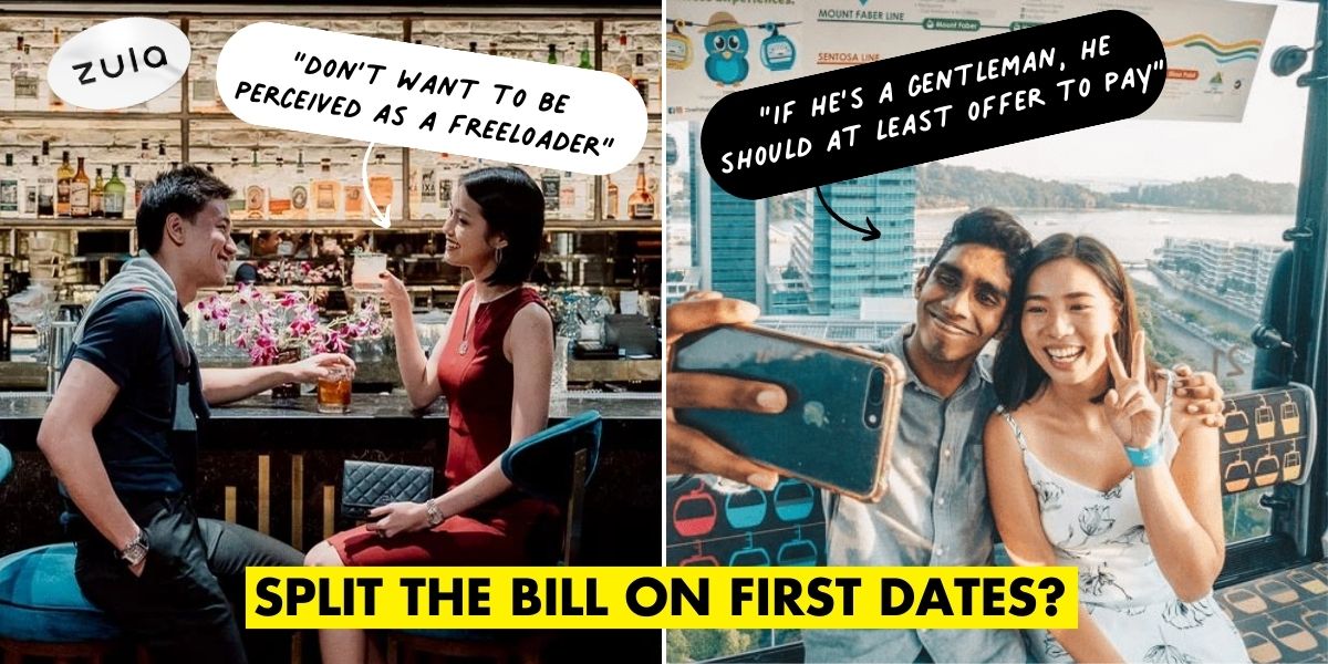 68% Of Singaporeans Surveyed Believe The Bill Should Be Split On The First Date