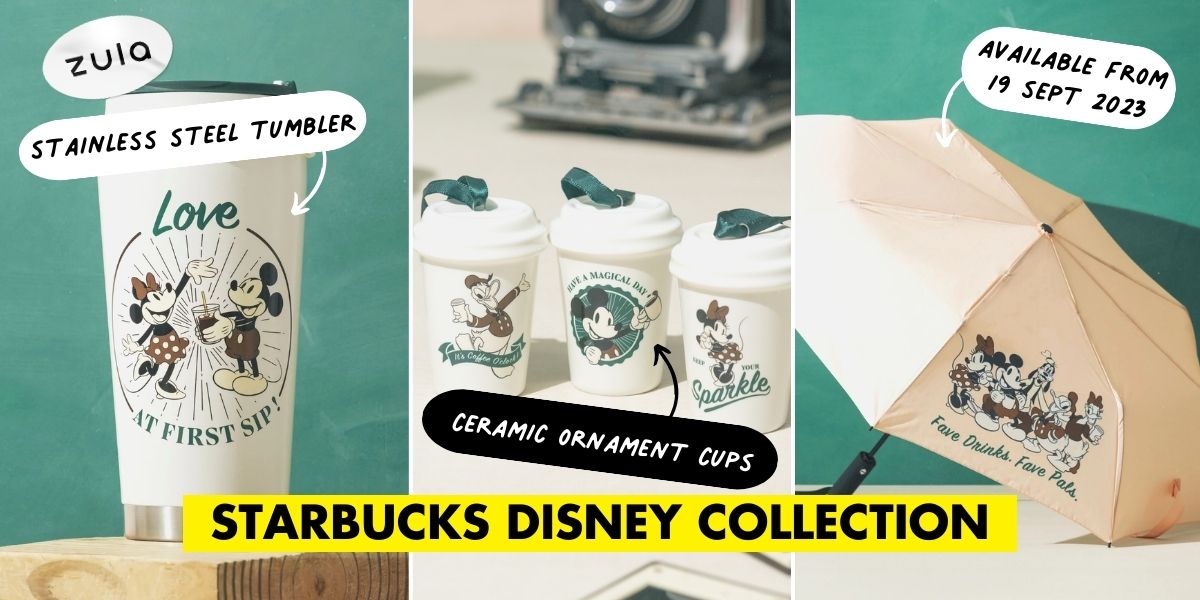 The Starbucks x Disney Tumbler Collection