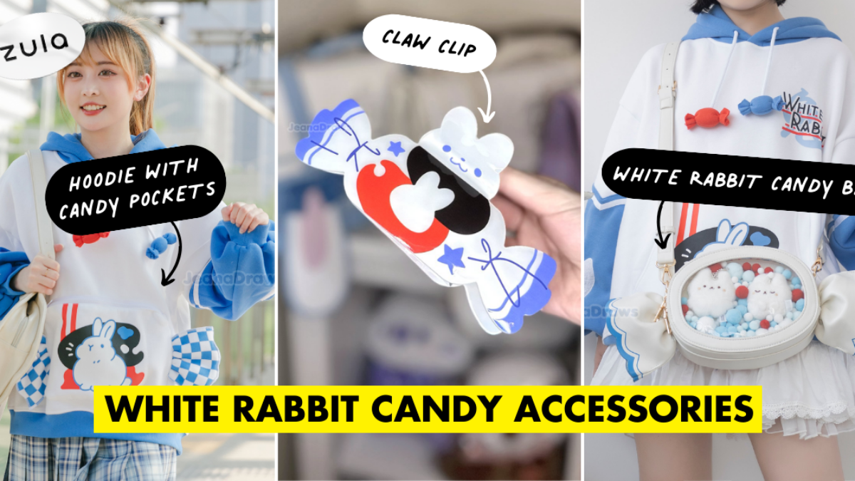 There Are Now White Rabbit Candy Accessories Like Hoodies