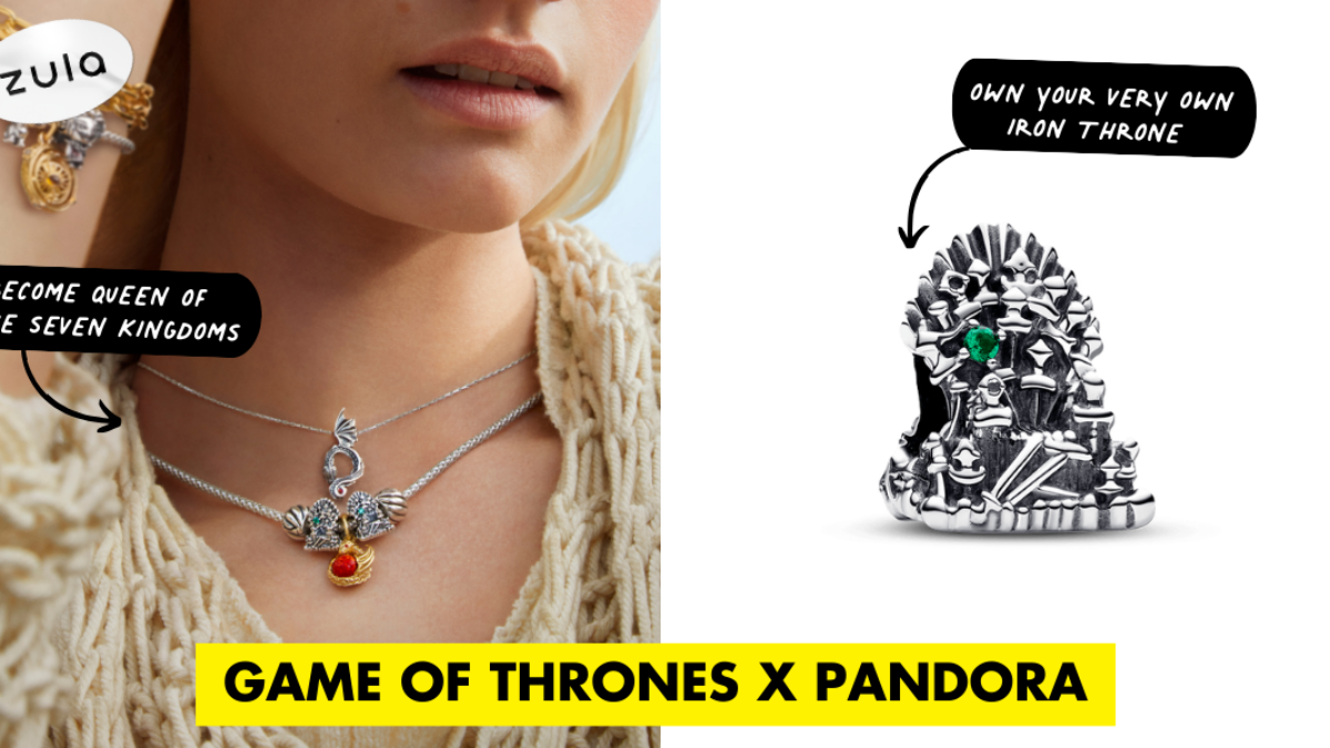Pandora Game of Thrones Dragon Fire Dangle Charm