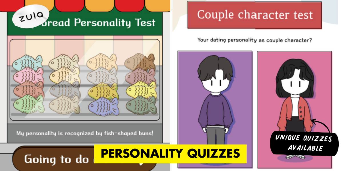 This Website Has Compiled Multiple Personality Quizzes To Try Out With Your Friends & Compare Results