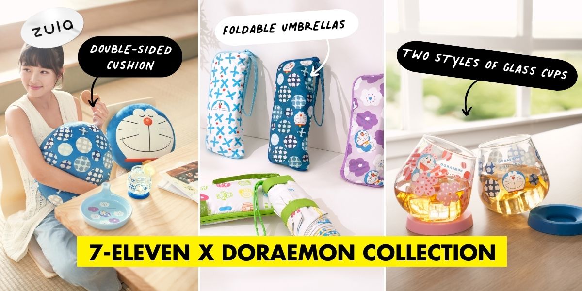 7-Eleven Singapore Now Has Japanese-Designed Doraemon Merch Like Blind Boxes & Plushies