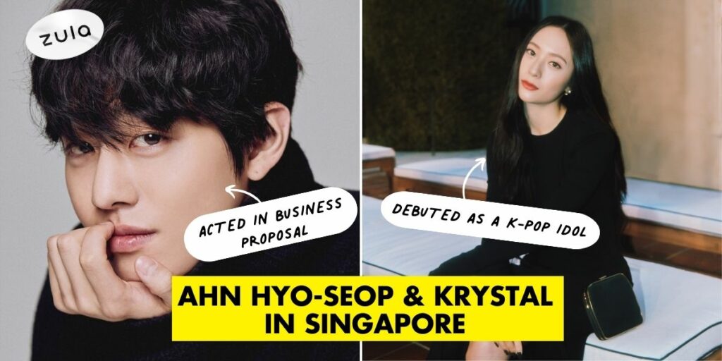 Ahn Hyo-Seop Krystal In Singapore