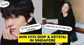 Korean Celebrities Ahn Hyo-Seop & Krystal Will Be In SG On 18 October 2023, Spot Them Both At MBS