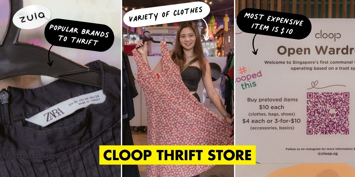 Cloop Thrift Store Is SG’s First Communal Walk-In “Wardrobe”