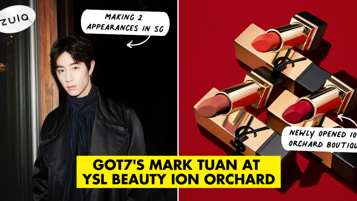 Mark Tuan Will Be Appearing At YSL Beauty ION Orchard Boutique