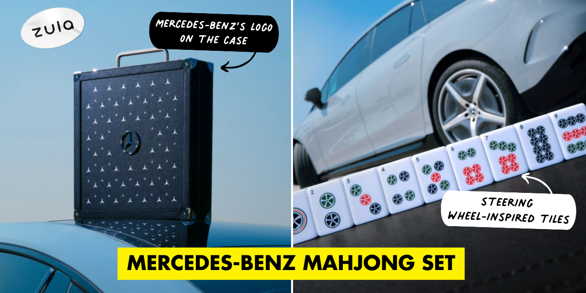 This Mercedes-Benz Mahjong Set Comes With Steering Wheel-Inspired Tiles To Fuel Your Winning Hand