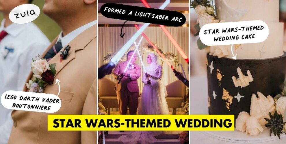 Star Wars-Themed Wedding