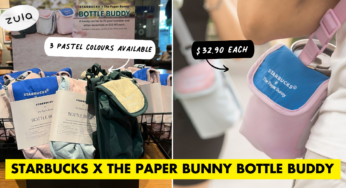 Starbucks x The Paper Bunny Bottle Buddy Has 3 New Pastel Colours To Da Bao Your Fave Drinks On The Go