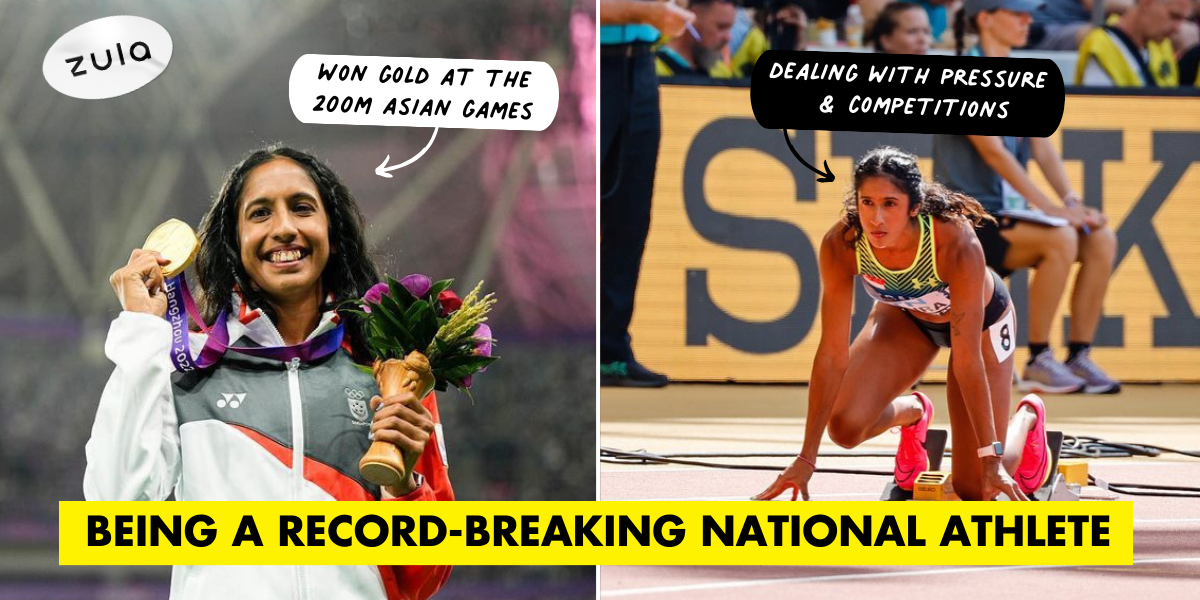Singapore Athlete Shanti Pereira Shares How She Deals With Pressure & Breaking Records