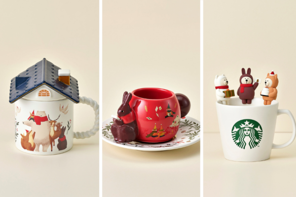 Starbucks Christmas 2023 Collection Features Cosy Animal Mugs