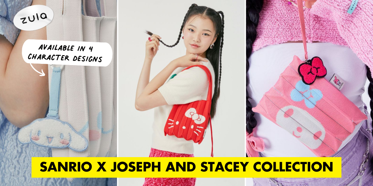 Sanrio x Joseph And Stacey Has Handbags & Pouches In Hello Kitty & Kuromi Prints For A Kawaii OOTD