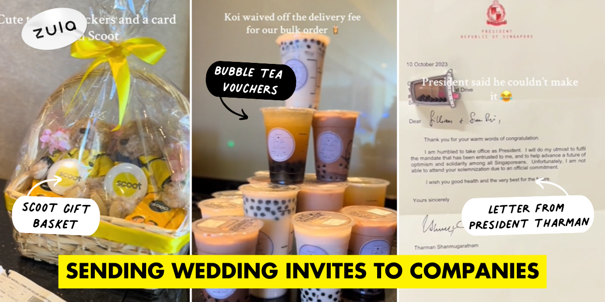 I Invited The President & BBT Brands To My Wedding, They Responded With Free Gifts & Congrats