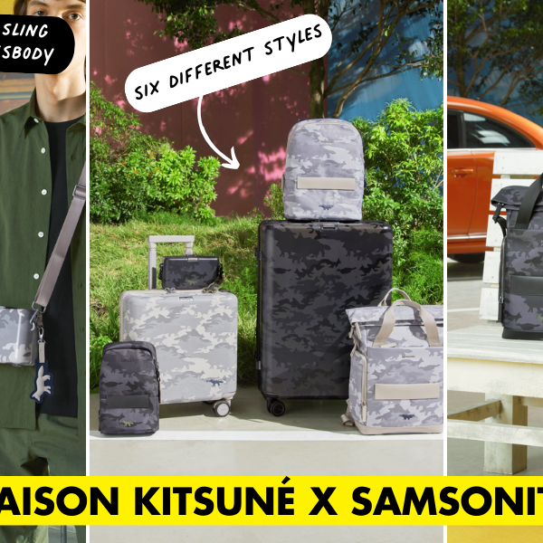 Maison Kitsuné x Samsonite スリングバック MAISON KITSUNÉ x SAMSONITE | Maison Kitsuné
