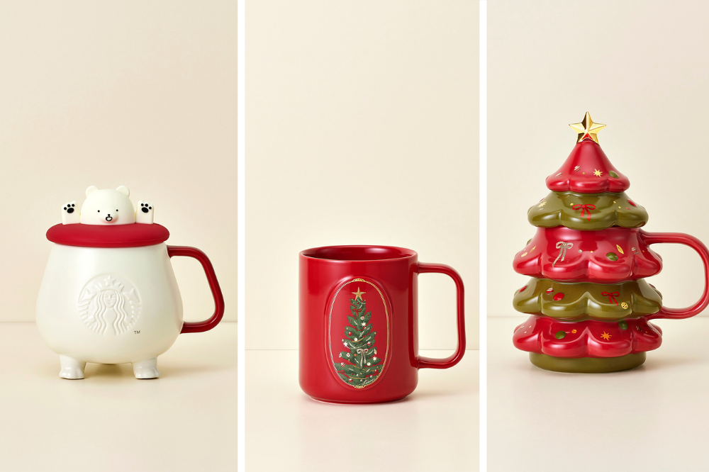 Starbucks Christmas 2023 Collection Features Cosy Animal Mugs