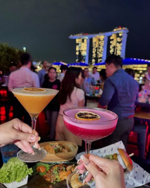 rooftop bars in singapore - kinki bar