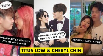 Titus Low & Cheryl Chin: A Complete Relationship Timeline From How They Met To How It Ended