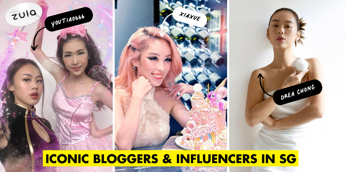 8 Iconic Singaporean Bloggers & Influencers From Our Childhood & Where They Are Now