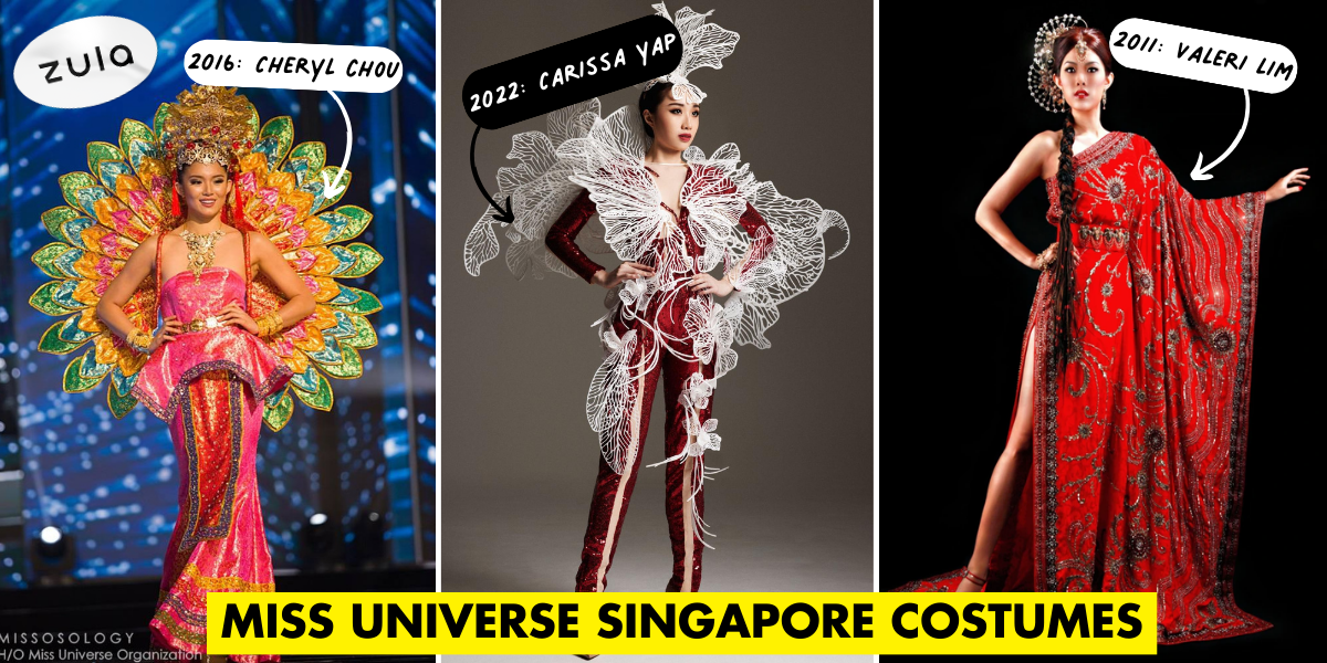 15 Most Iconic Miss Universe Singapore National Costumes From The Early 2000s To Now