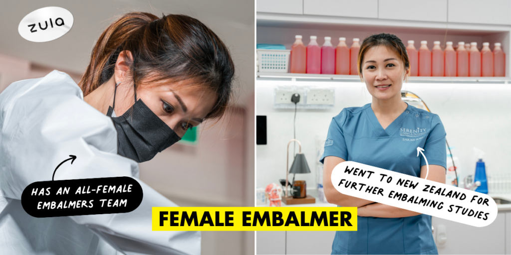 Female Embalmer