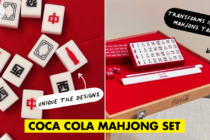 Coca Cola Mahjong Set