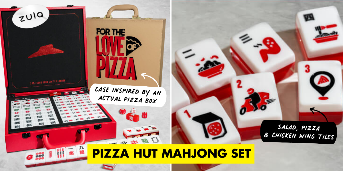 Pizza Hut Hong Kong Has A Mahjong Set With Tiles Inspired By Food So You Can “Chi” Your Opponents