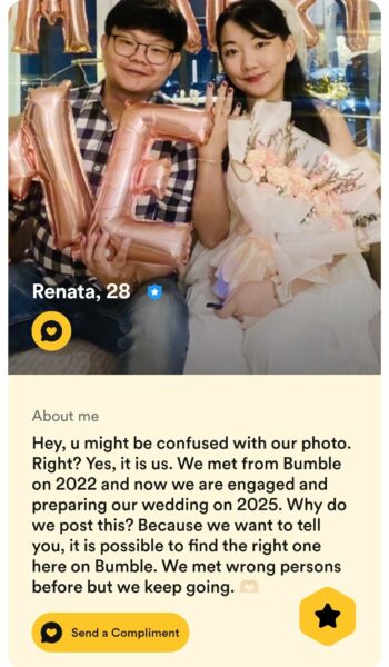 Engagement Photo Dating App