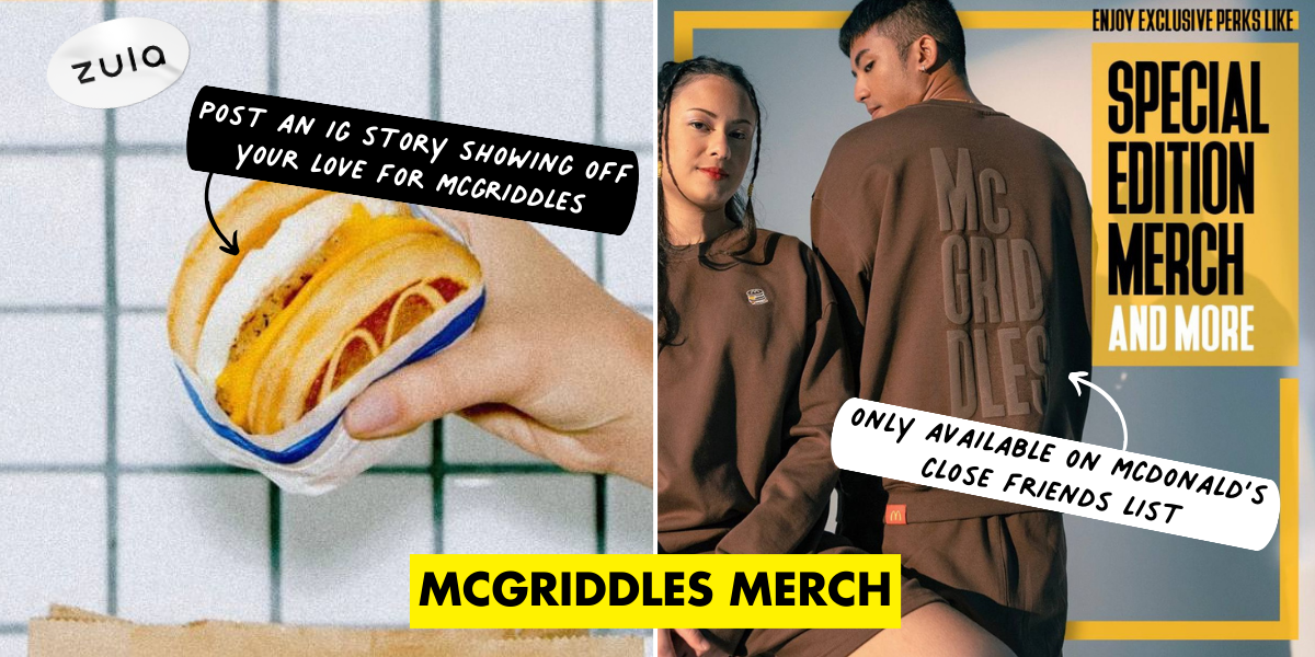 McDonald’s Will Be Releasing McGriddles Merch For Fans On Their Close Friends List, Here’s How To Get In