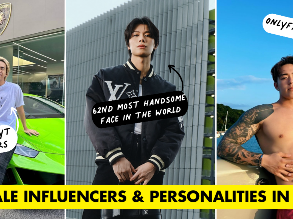 10 Most Popular Male Influencers & Personalities In Singapore