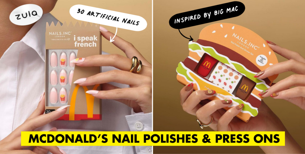 McDonald’s Nail Polishes & Press Ons