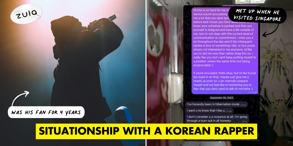I Was In A Situationship & LDR With A Korean Rapper, Here Are Some Red Flags & Lessons I Learned