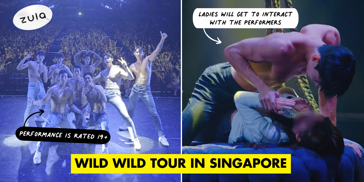Wild Wild Is A Sensual Show Starring Half Naked Hunks For Women Only, Coming To SG This July