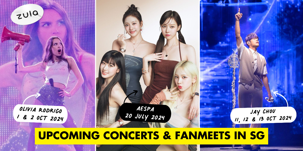 32 Upcoming Concerts & Fanmeets In Singapore You Can Look Forward To, From Zerobaseone To Aespa
