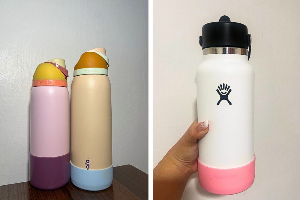 Owala - comparison with hydro flask