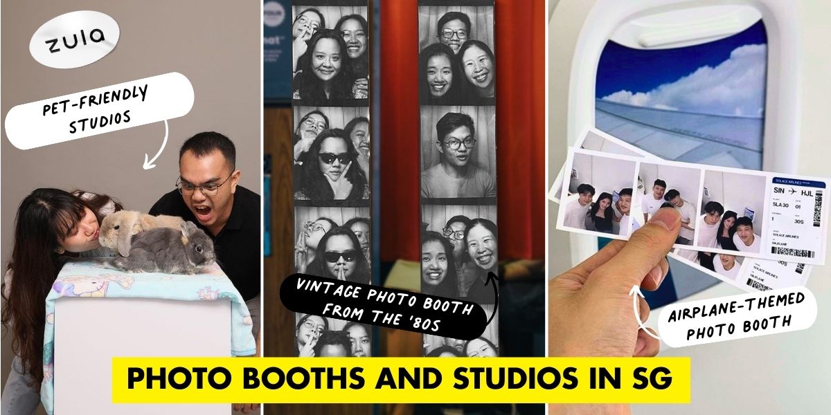 11 Photo Booths And Self-Photo Studios In Singapore So You Can Take Nicer Pics Than 0.5x Selfies