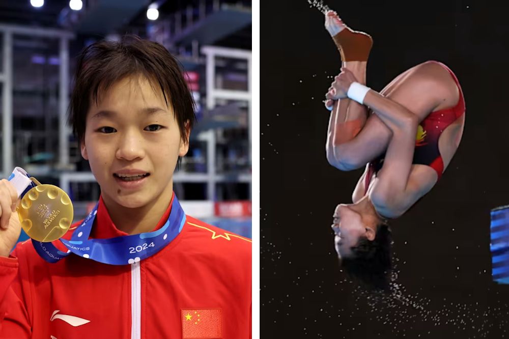 Quan Hongchan - diving