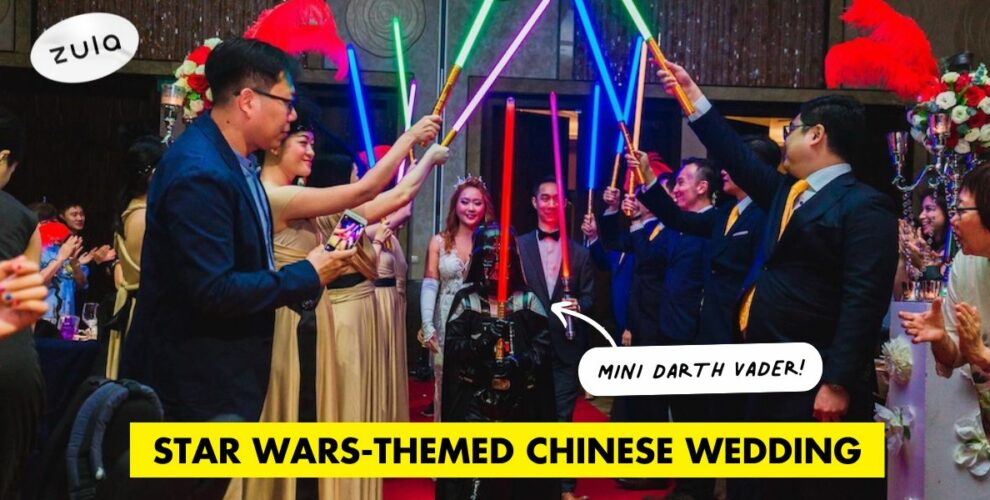 STAR WARS THEMED CHINESE WEDDING